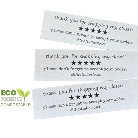 Sellers Resellers Reques" Accept Your Orders Stickers" - Picture 1 of 1